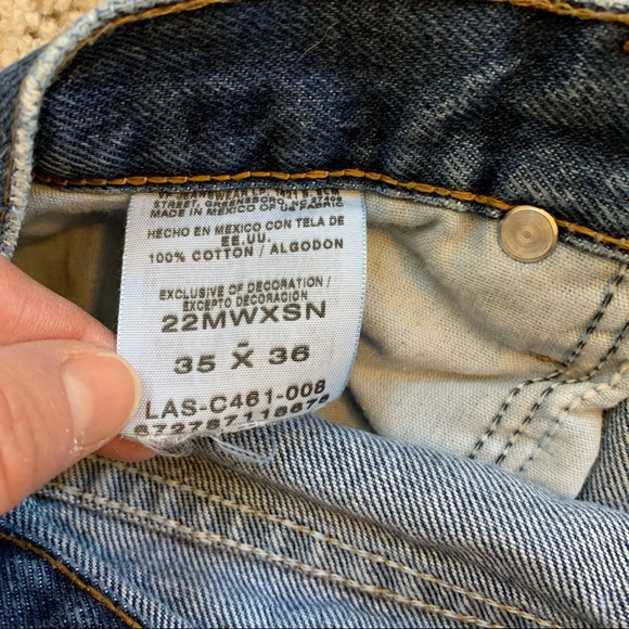 Wrangler TwentyX Style 22 Straight Jeans 35X36 - Picture 13 of 16